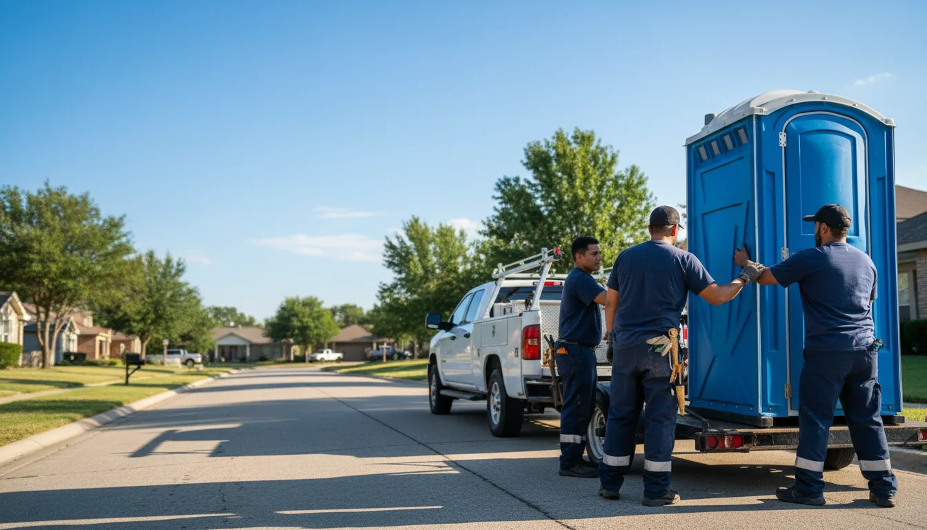 Portable Toilet Rental in Sulphur, OK near me